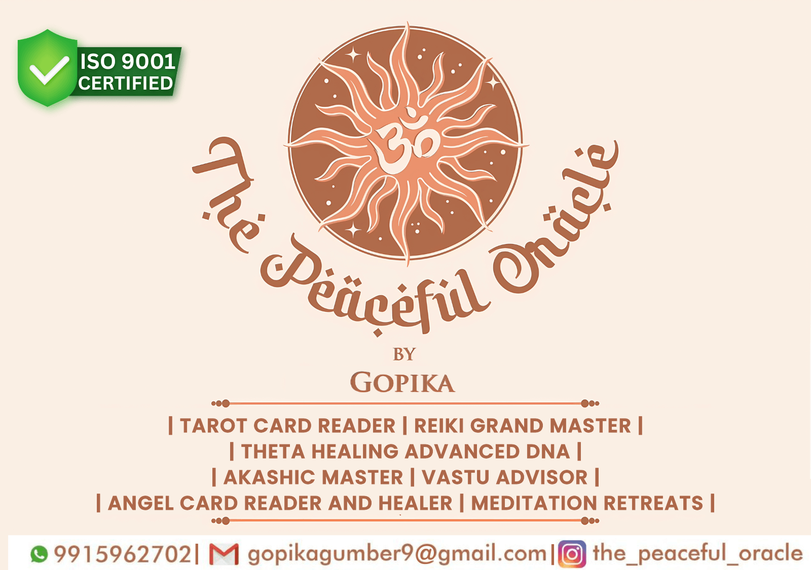 Gopika - The Peaceful Oracle