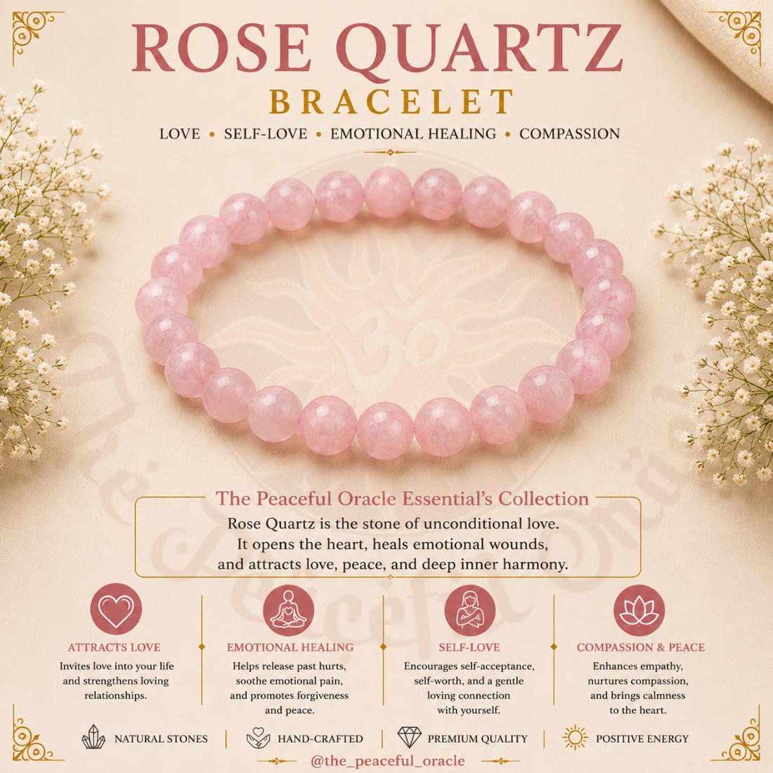 Rose Quartz Bracelet