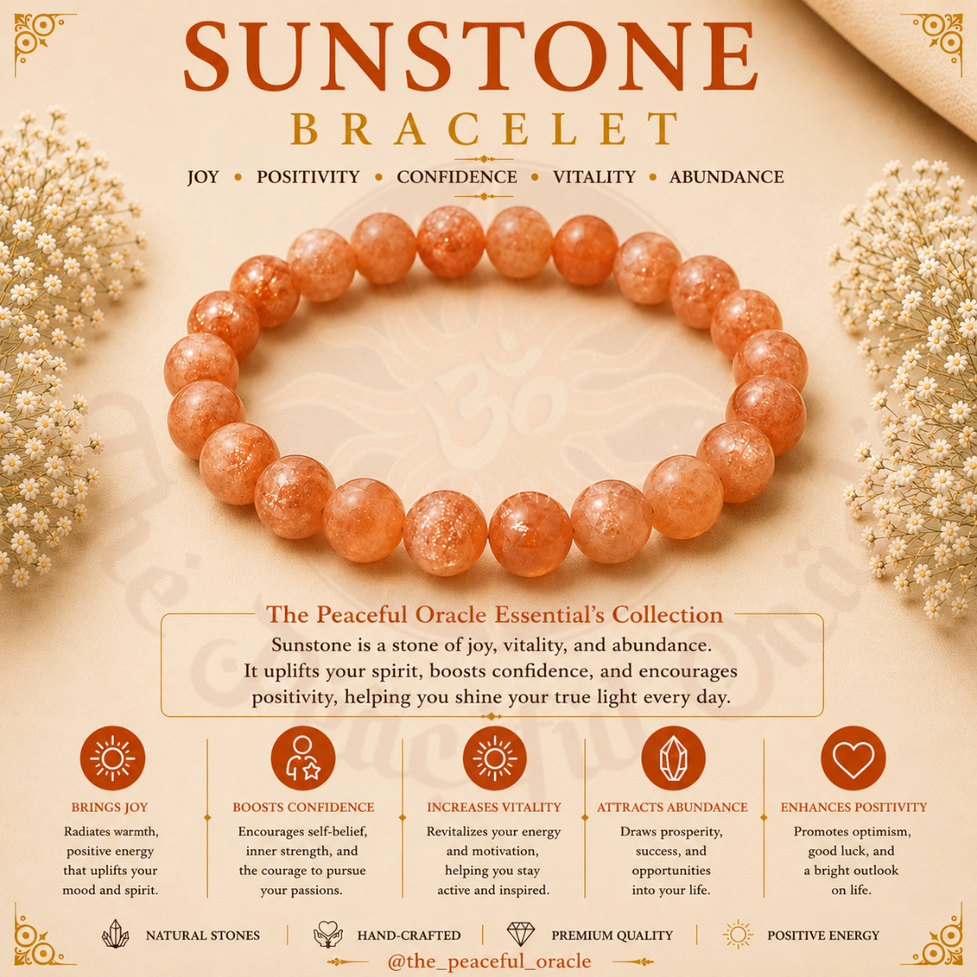 Sunstone Bracelet