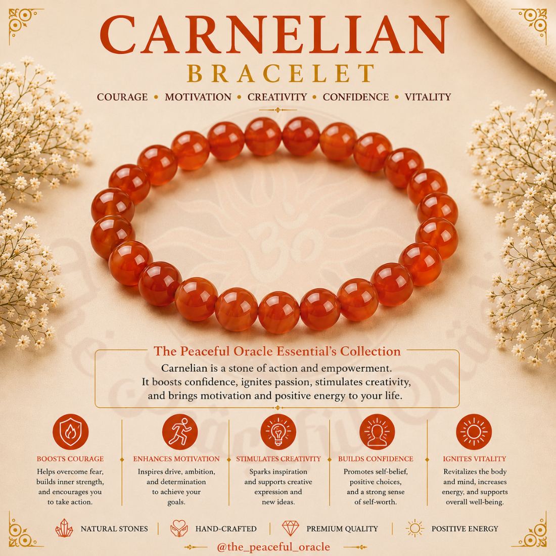 Carnelian Bracelet