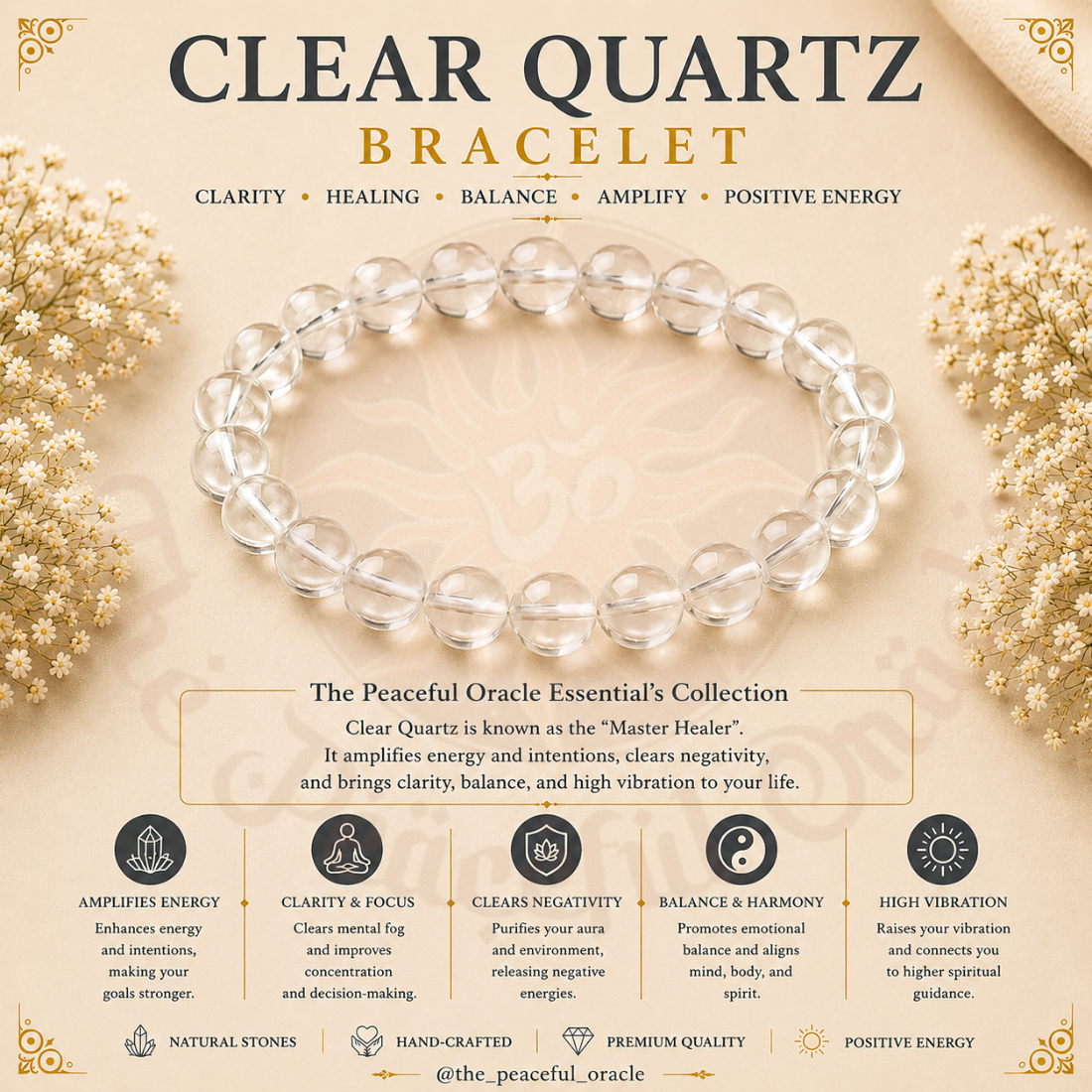 Clear Quartz Bracelet
