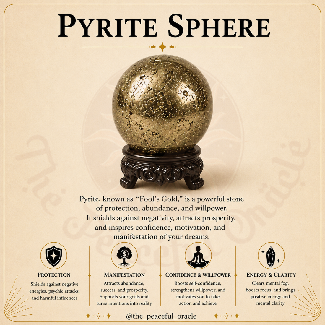 Pyrite Sphere