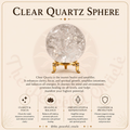 Clear Quartz Sphere