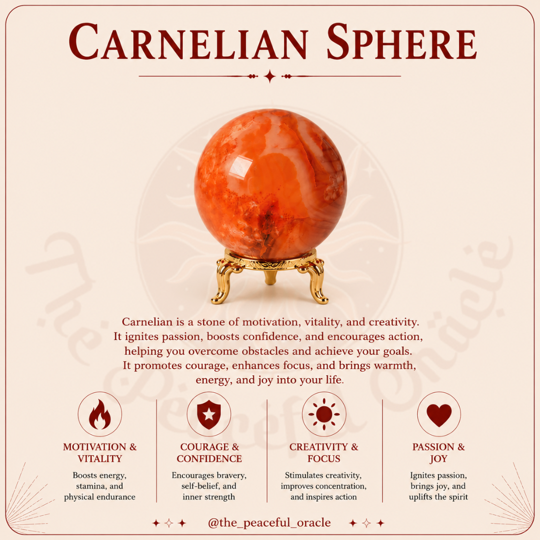 Carnelian Sphere
