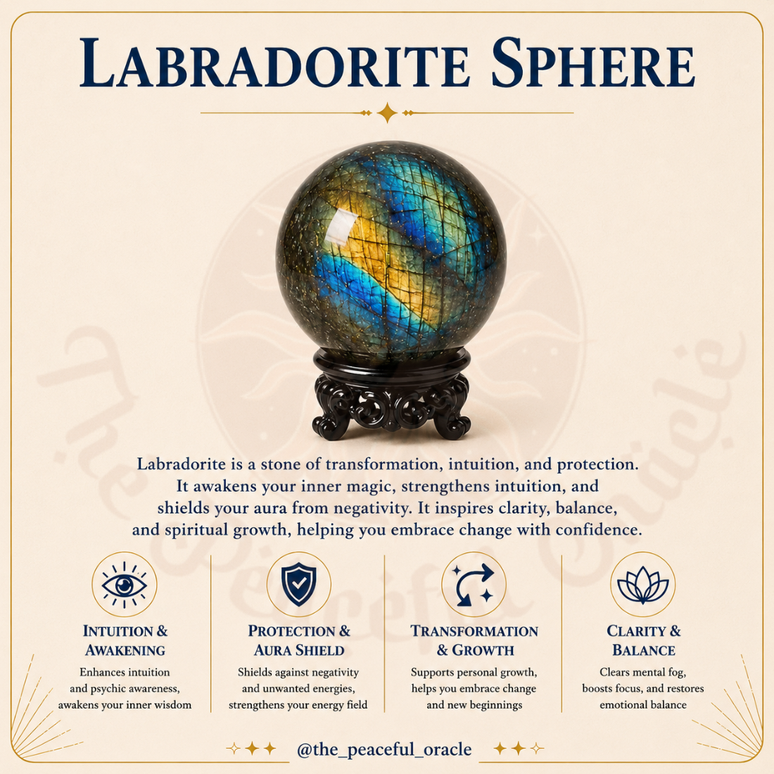 Labradorite Sphere