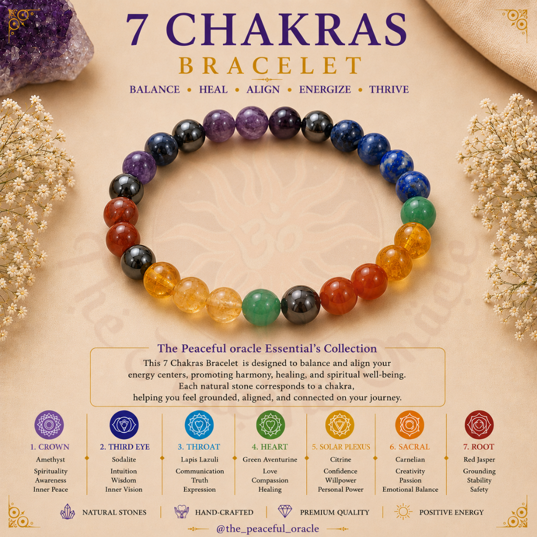 7 Chakras Bracelet