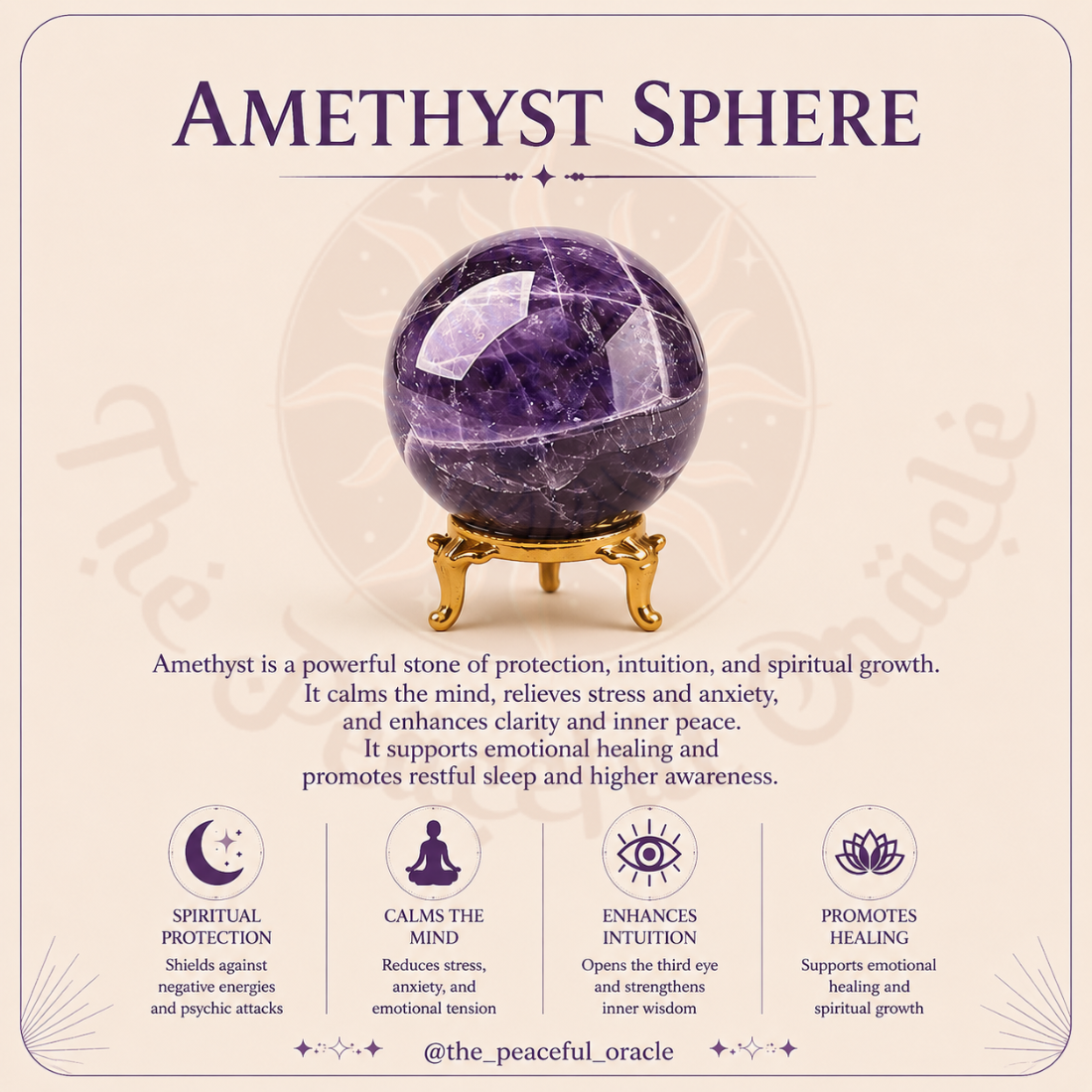 Amethyst Sphere