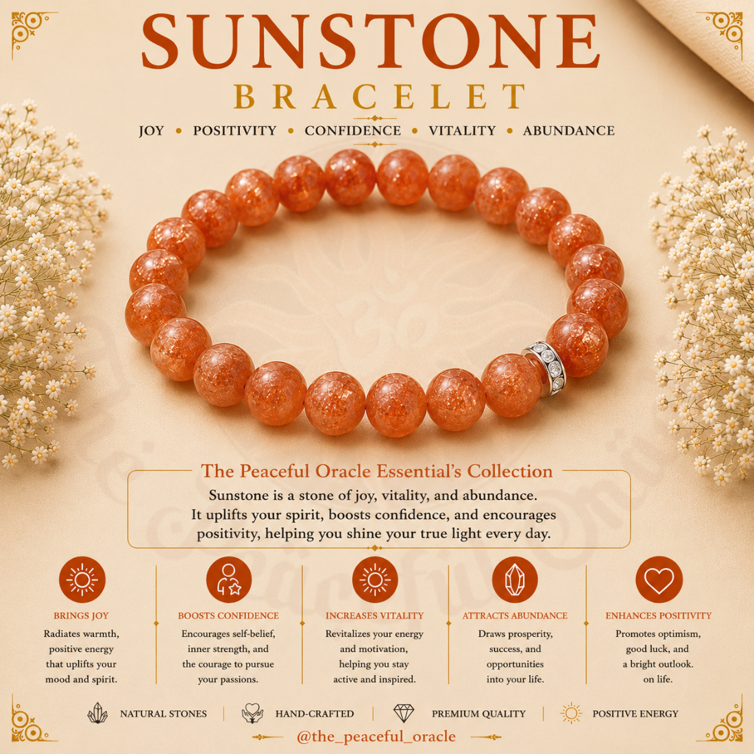 Sunstone Bracelet