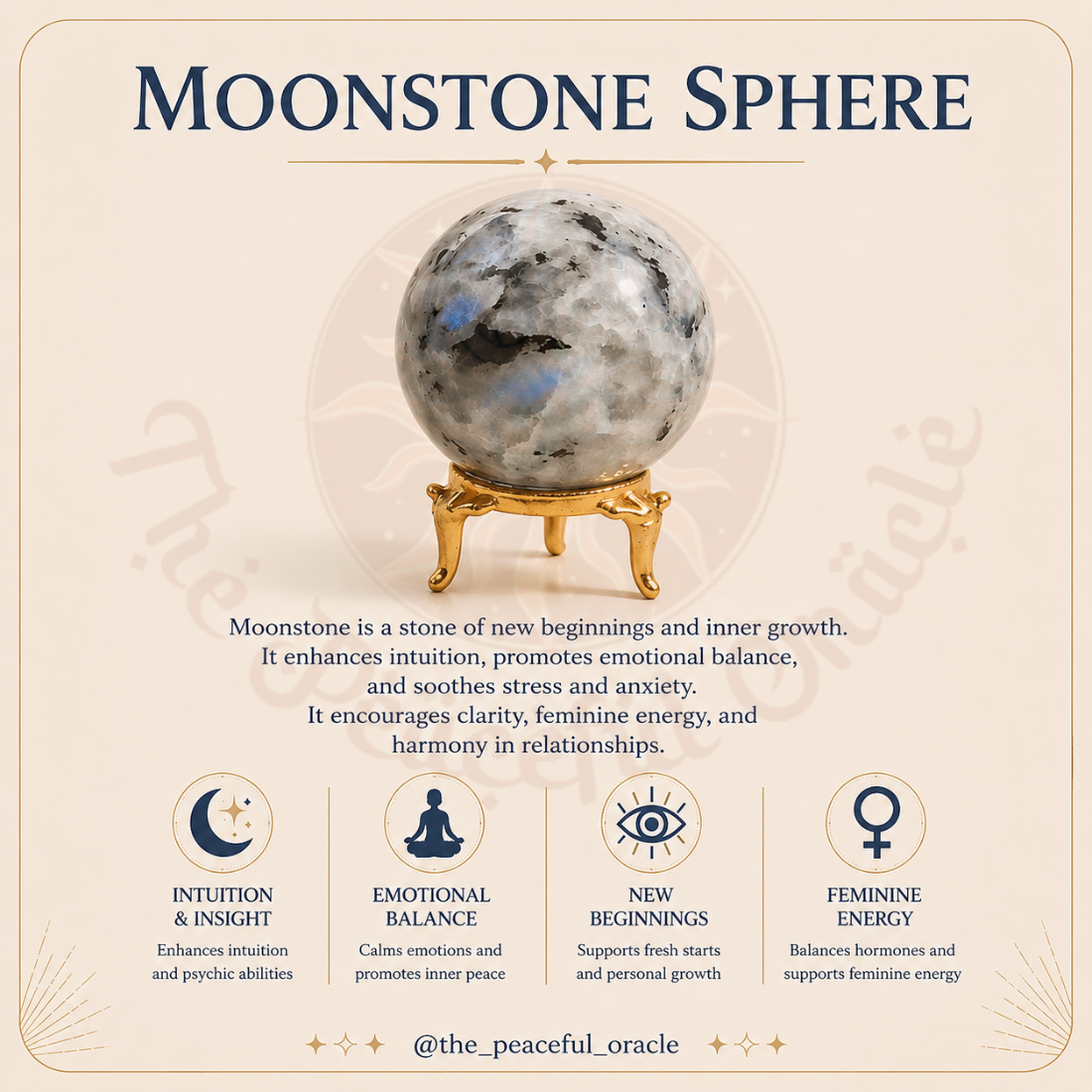 Moonstone Sphere