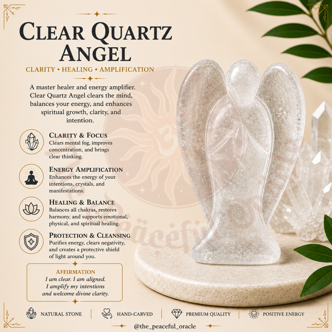 Clear Quartz Angel