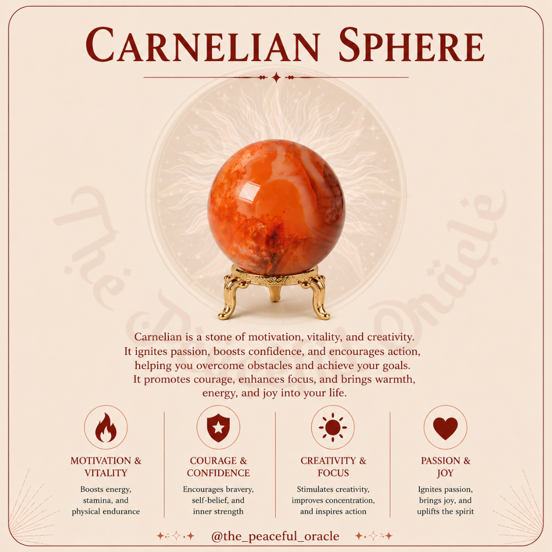 Carnelian Sphere