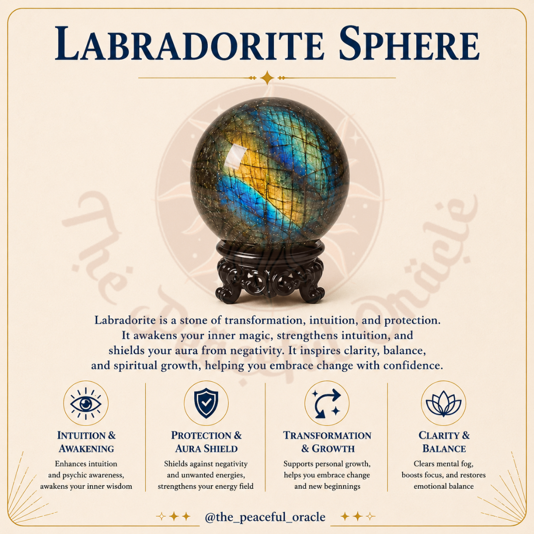 Labradorite Sphere
