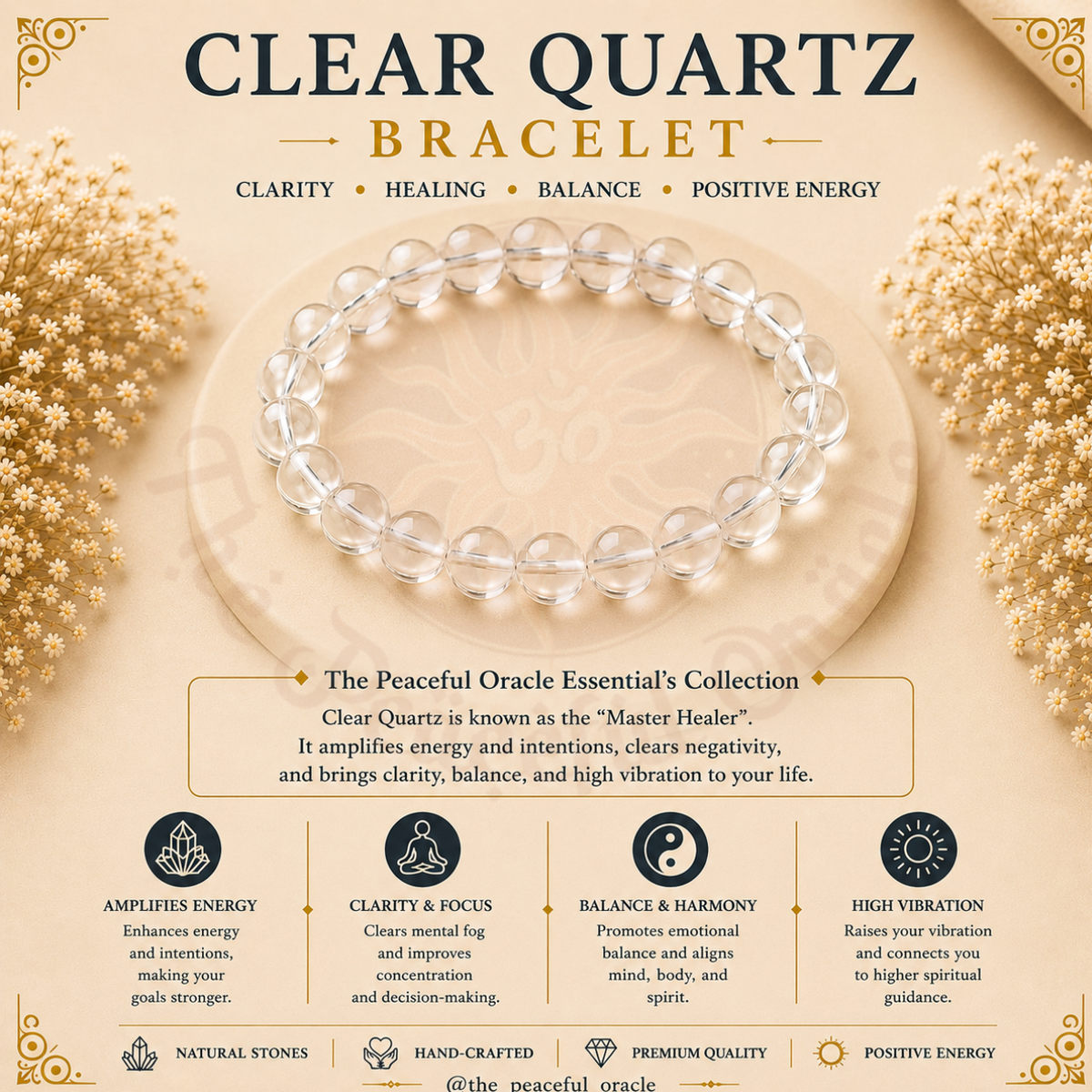 Clear Quartz Bracelet