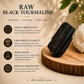 Raw Black Tourmaline