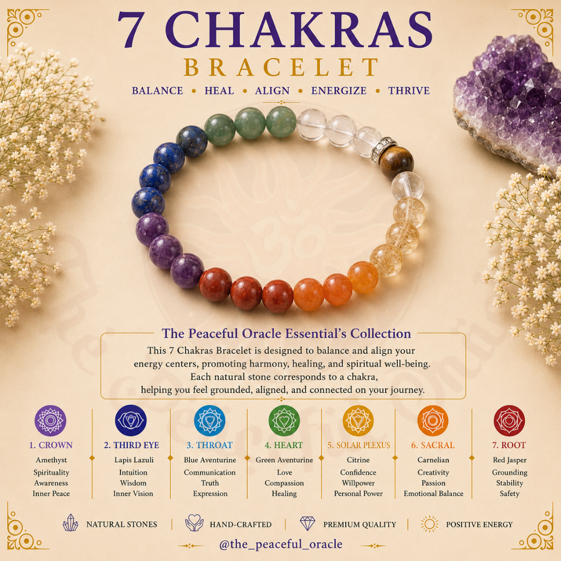 7 Chakras Bracelet