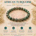 African Turquoise Bracelet
