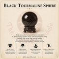 Black Tourmaline Sphere