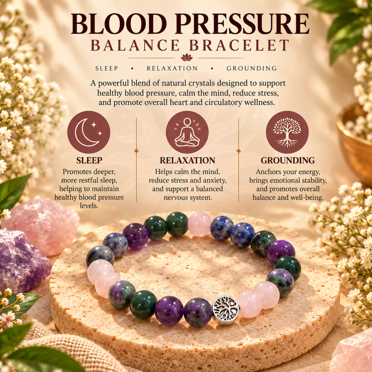 Blood Pressure Balance Bracelet
