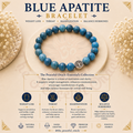Blue apatite Bracelet