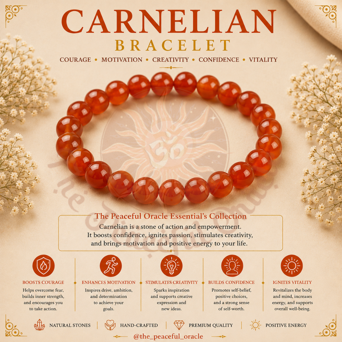 Carnelian Bracelet