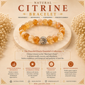 Natural Citrine Bracelet