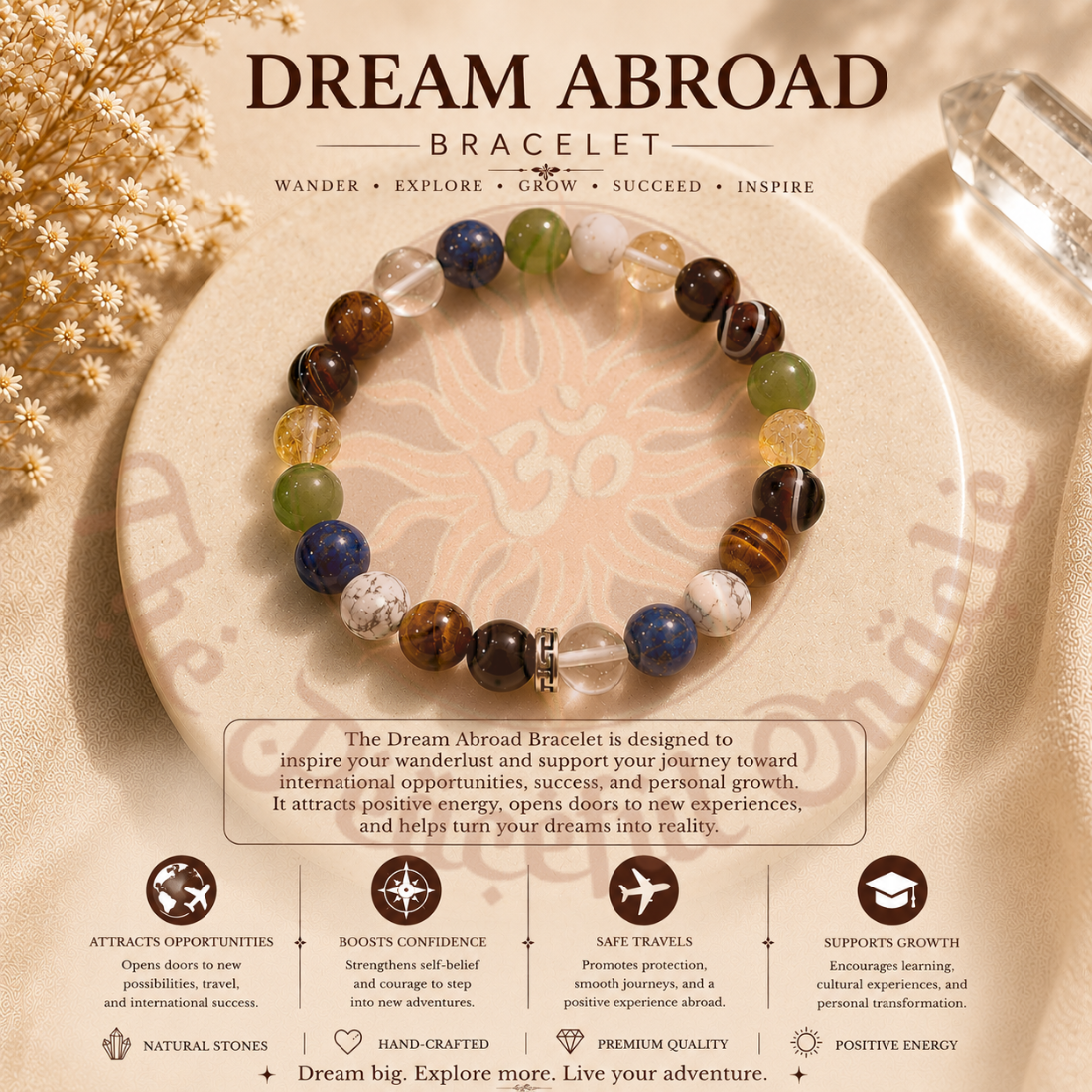 Dream Abroad Bracelet