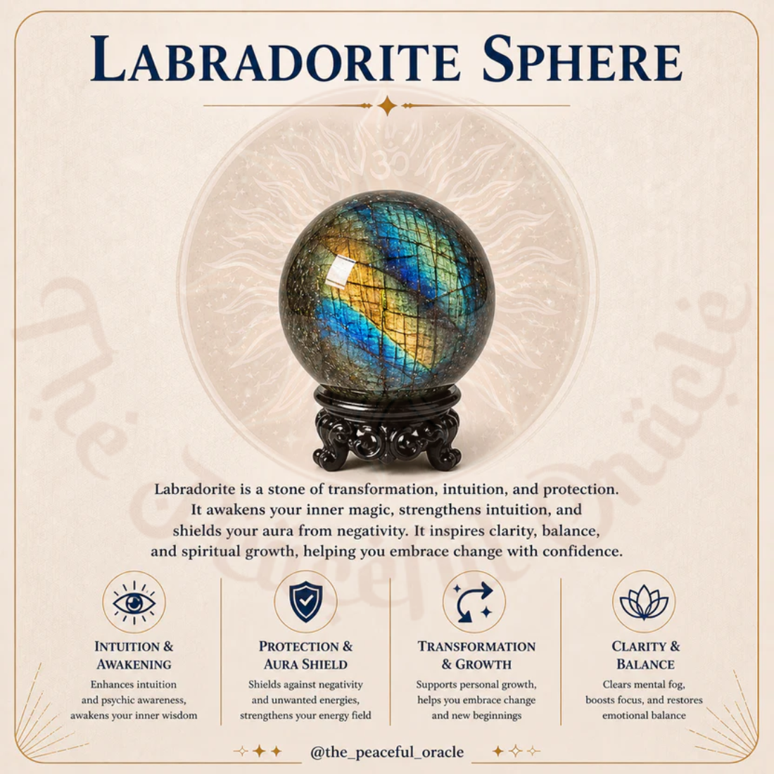 Labradorite Sphere