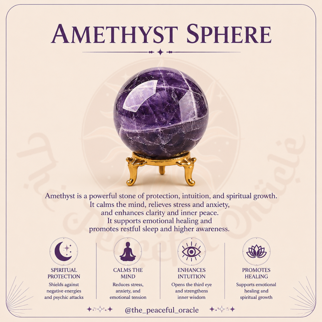 Amethyst Sphere