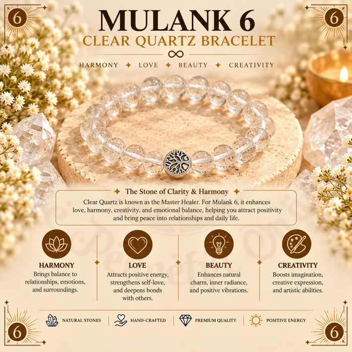 Mulank 6 Clear Quartz
