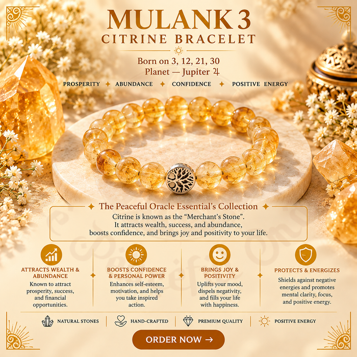 Mulank 3 Natural Citrine
