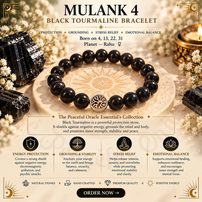 Mulank 4 Black tourmaline