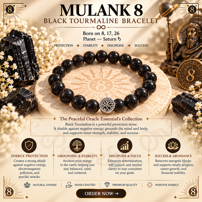 Mulank 8 Black tourmaline