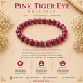 Pink Tiger Eye Bracelet