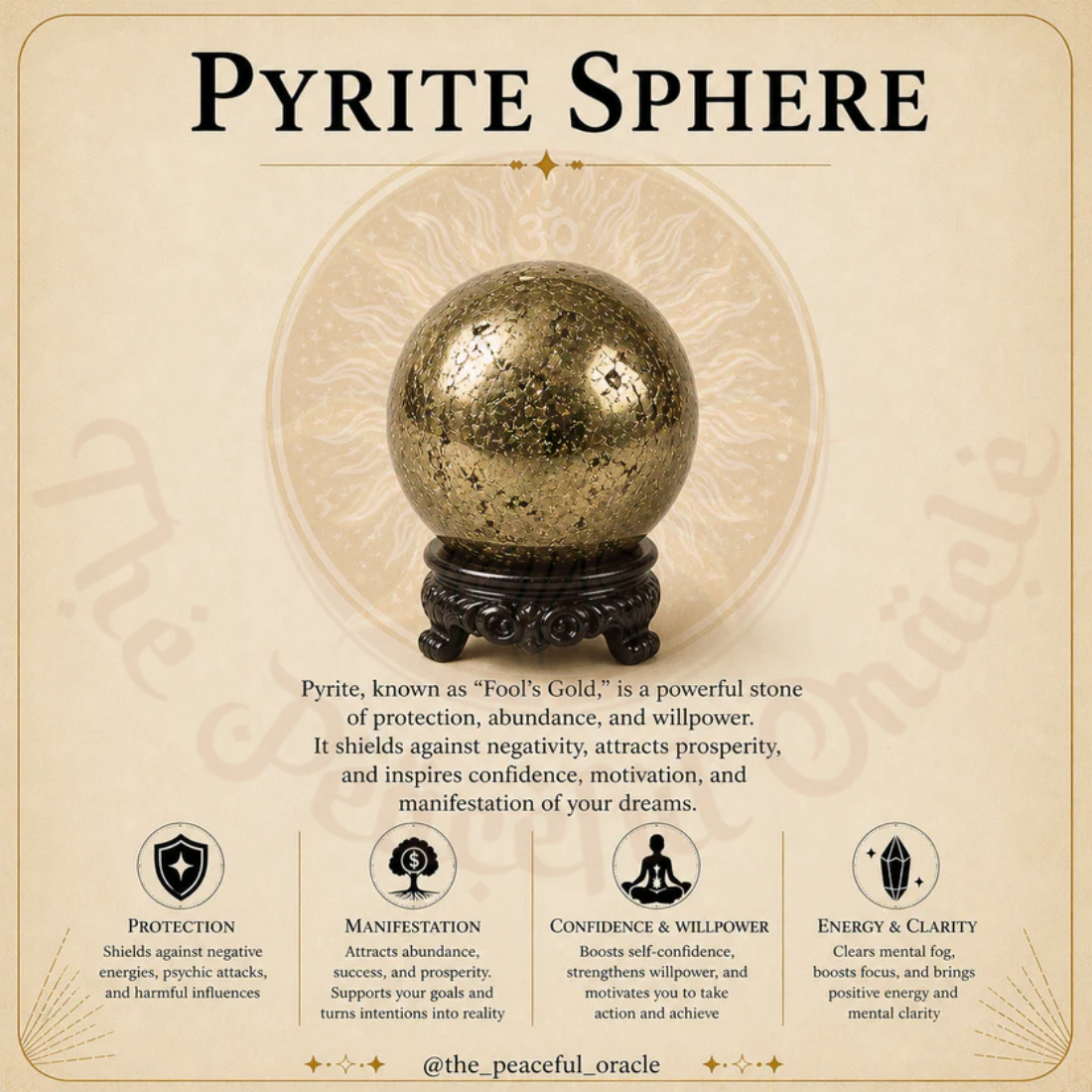 Pyrite Sphere
