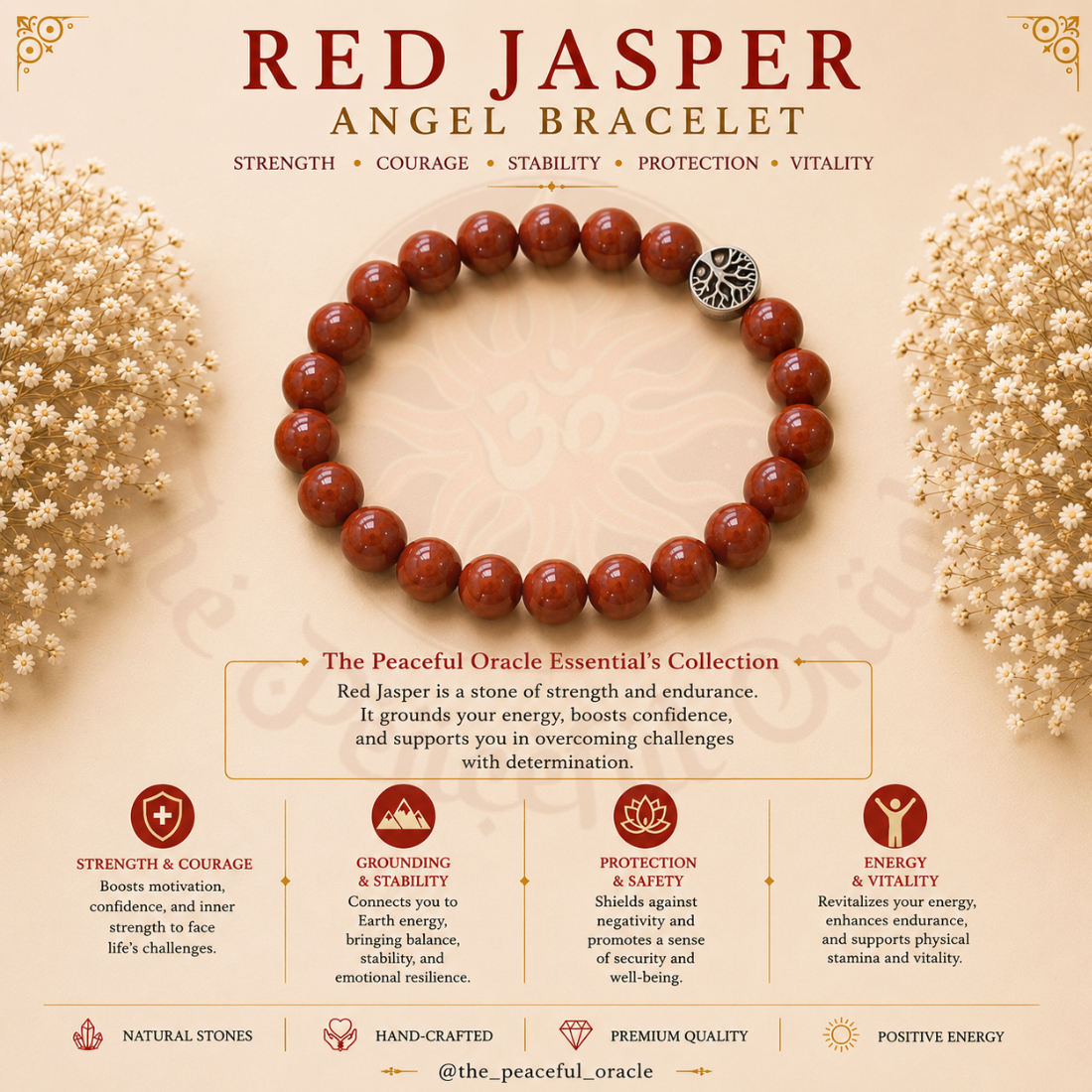 Red jasper Bracelet