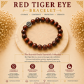 Red tiger eye Bracelet
