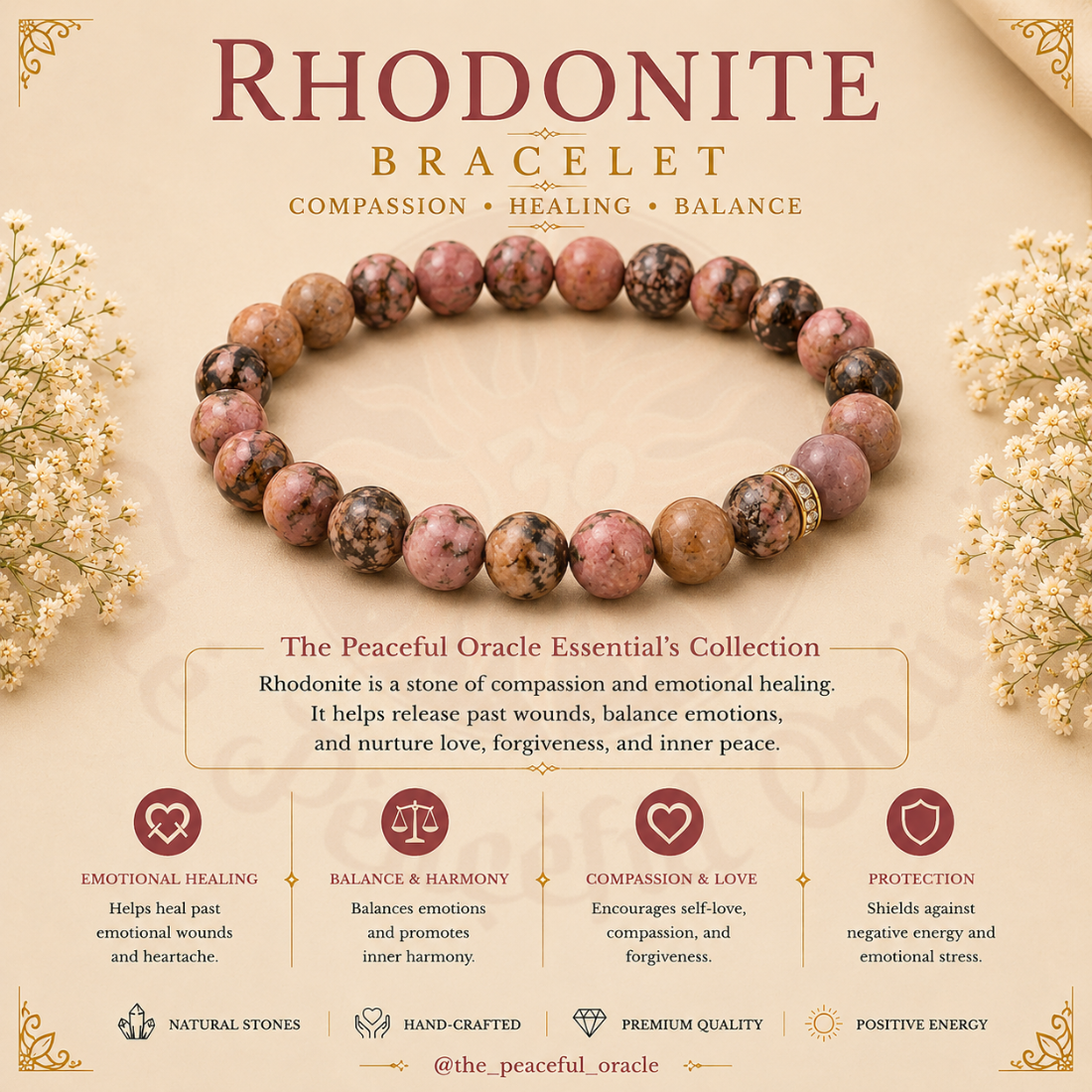 Rhodonite Bracelet