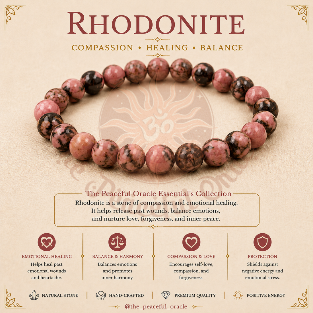 Rhodonite Bracelet
