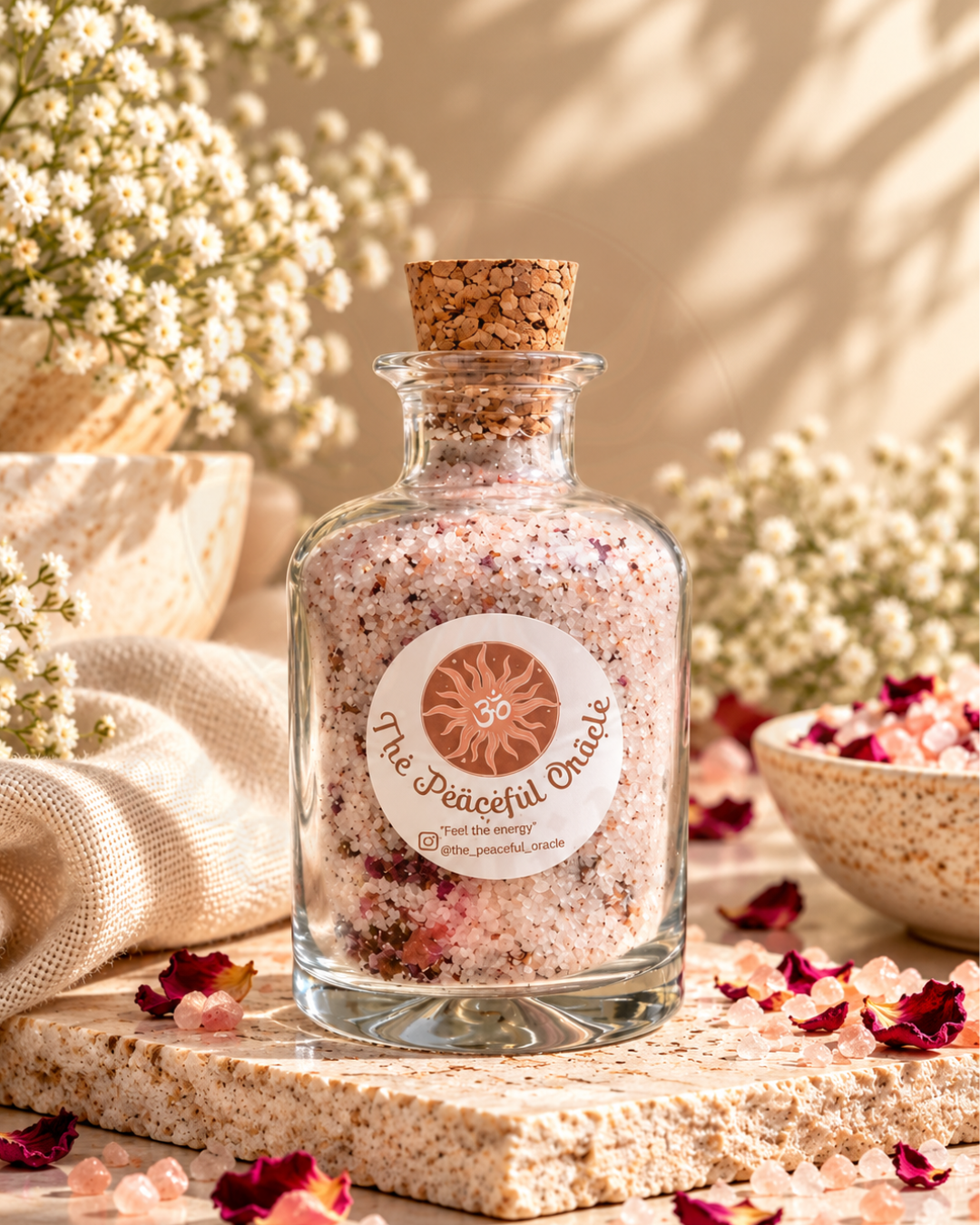 ROSE LOVE RITUAL SALT