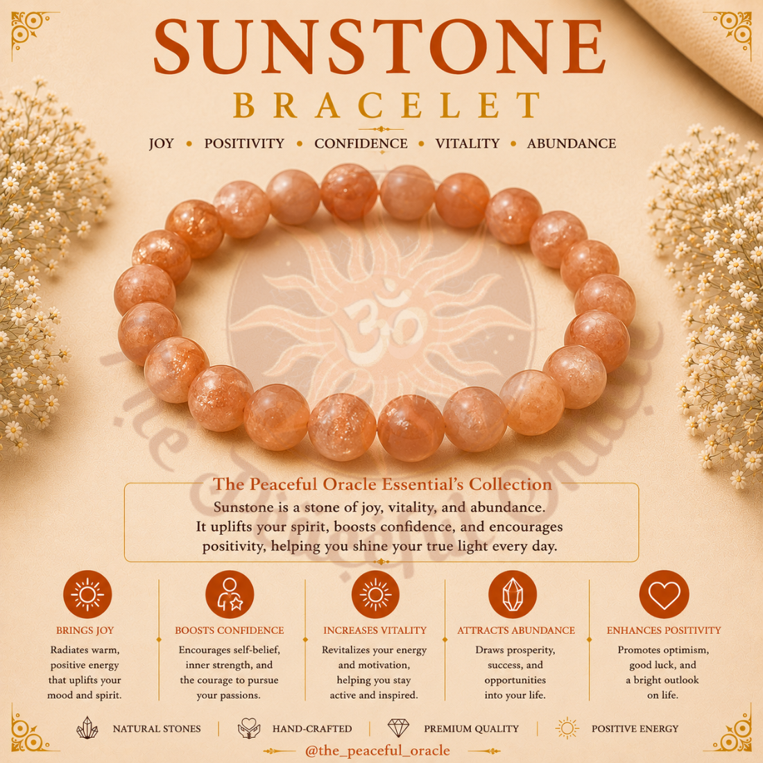Sunstone Bracelet