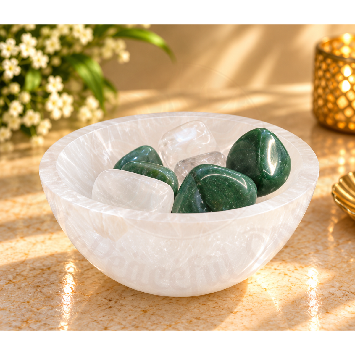 Selenite Study Bowl
